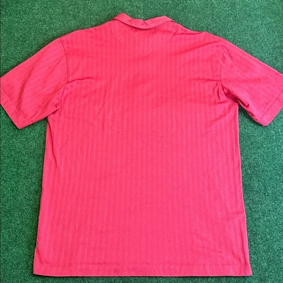Vintage Tiger Woods Collection by Nike Dri-Fit Polo (Light red-ish color / Sz L) - Picture 6 of 7